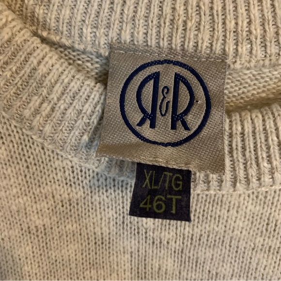 Made in Canada vintage Dad oversized knit sweater - Picture 7 of 8